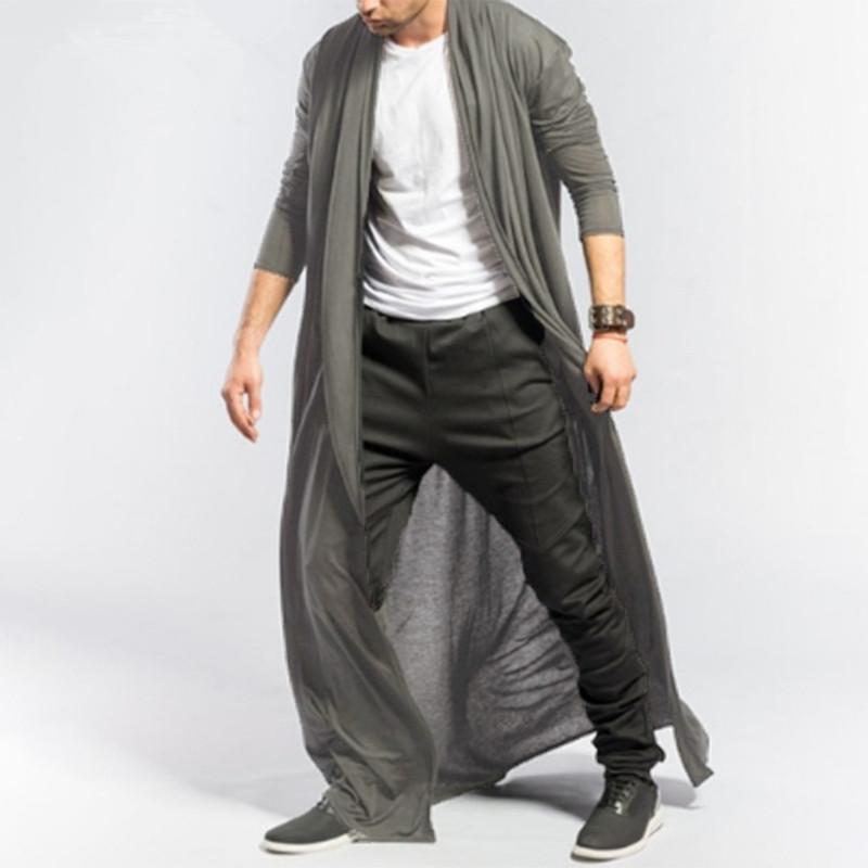 Men's Long Cardigan