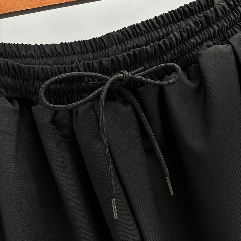 Irregular Multi-layer Cropped Hakama Pants