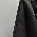 Loose Wide-leg Cropped Strappy Hakama Pants