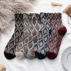 Winter Loose Breathable Cotton Ankle Socks