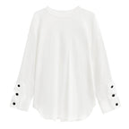 Round Neck Loose Bottoming T-shirt