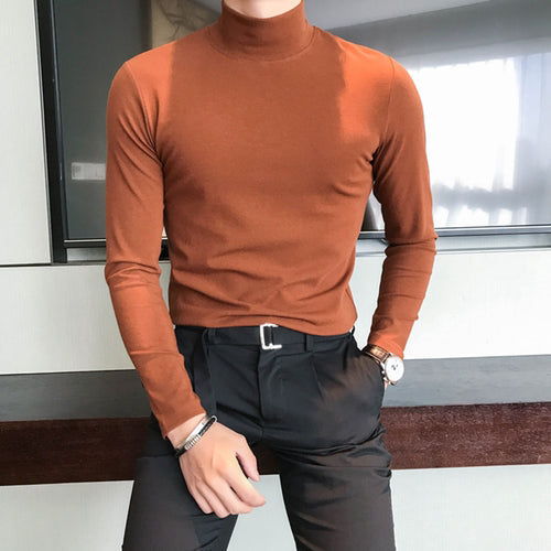 Solid Long-sleeved T-shirt