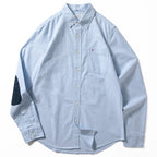 Paneled Slim Fit Casual Shirt