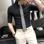 Summer Non-iron Slim Fit Business Casual Shirt