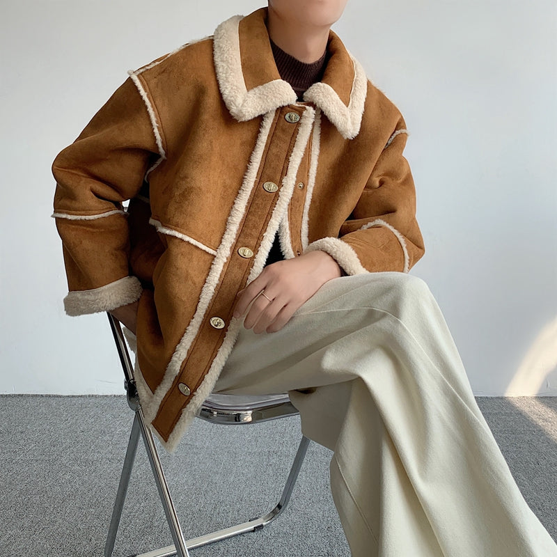 Retro Metal Button Cotton Jacket