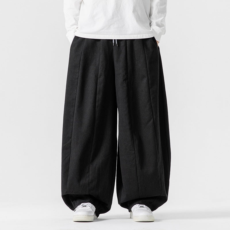 Japanese Retro Loose Wide-leg Harem Pants