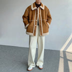 Retro Metal Button Cotton Jacket