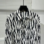 Zebra Print Vintage Shirt