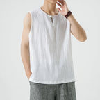 Linen Vintage Loose Vest