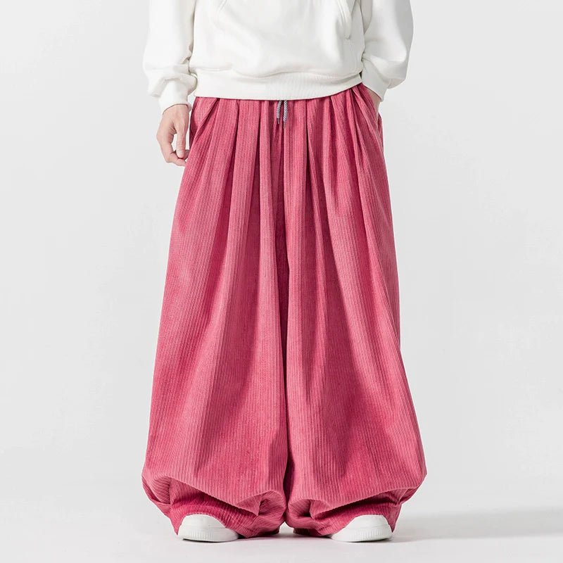 Vintage Corduroy Thick Casual Pants