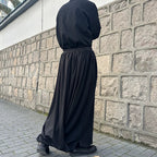 Irregular Wide-leg Multi-layered Pleated Harem Pants