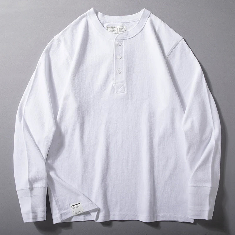 American  Loose Casual Long Sleeve Bottoming Shirt
