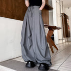 American Machete Drawstring Loose Wide Leg Pants