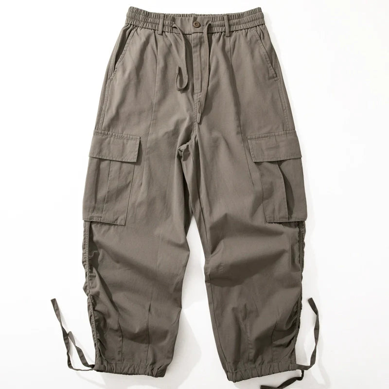 Loose Straight Wide-leg Casual Trousers