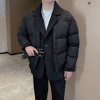 Winter Fake Two-piece Cotton Coat