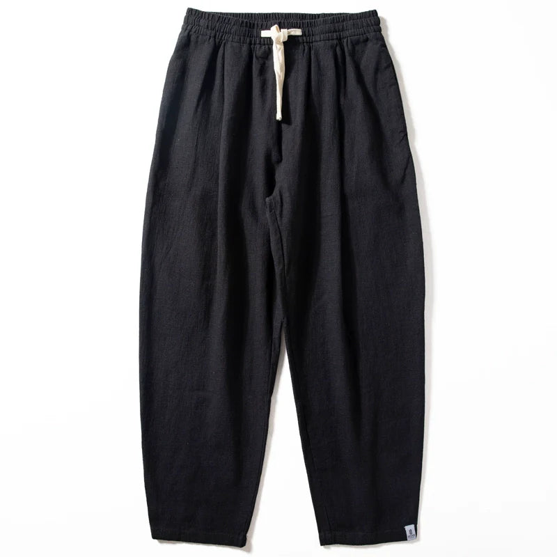 Summer Thin Breathable Loose Straight Casual Pants