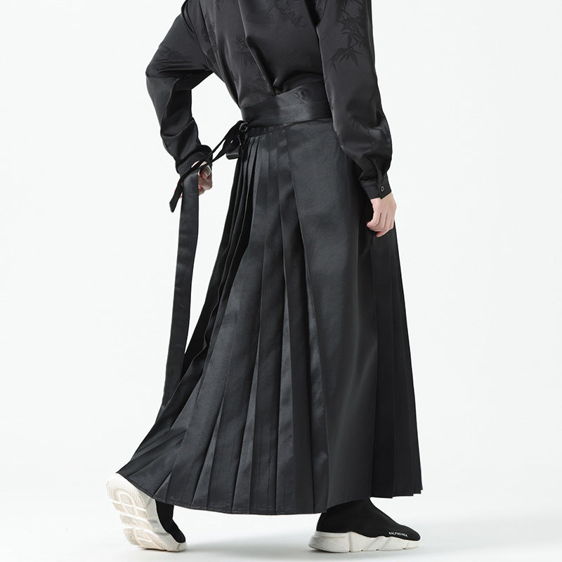 Bamboo Embroidery Loose Culotte