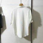 Summer Thin Loose Ice Silk Shirt
