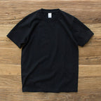 Solid Color Round Neck Loose Casual T-shirt