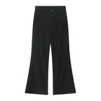 High Waist Loose Flared Trousers