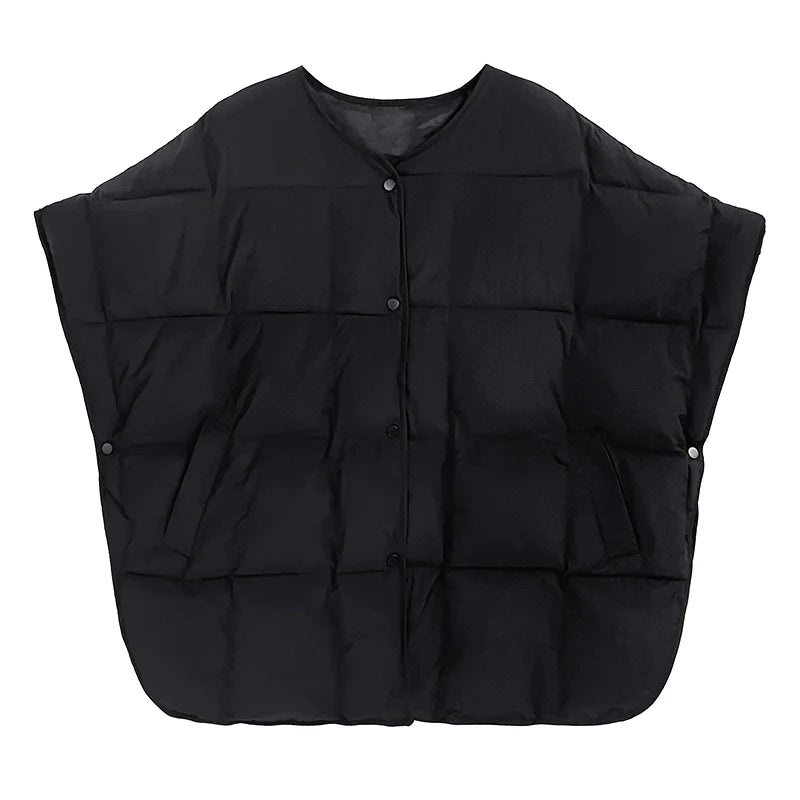 Cape Loose Casual Cotton Vest
