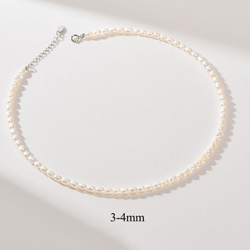 Beads Clavicle Necklace Chain