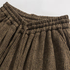 Retro Thick Woolen Loose Bloomers