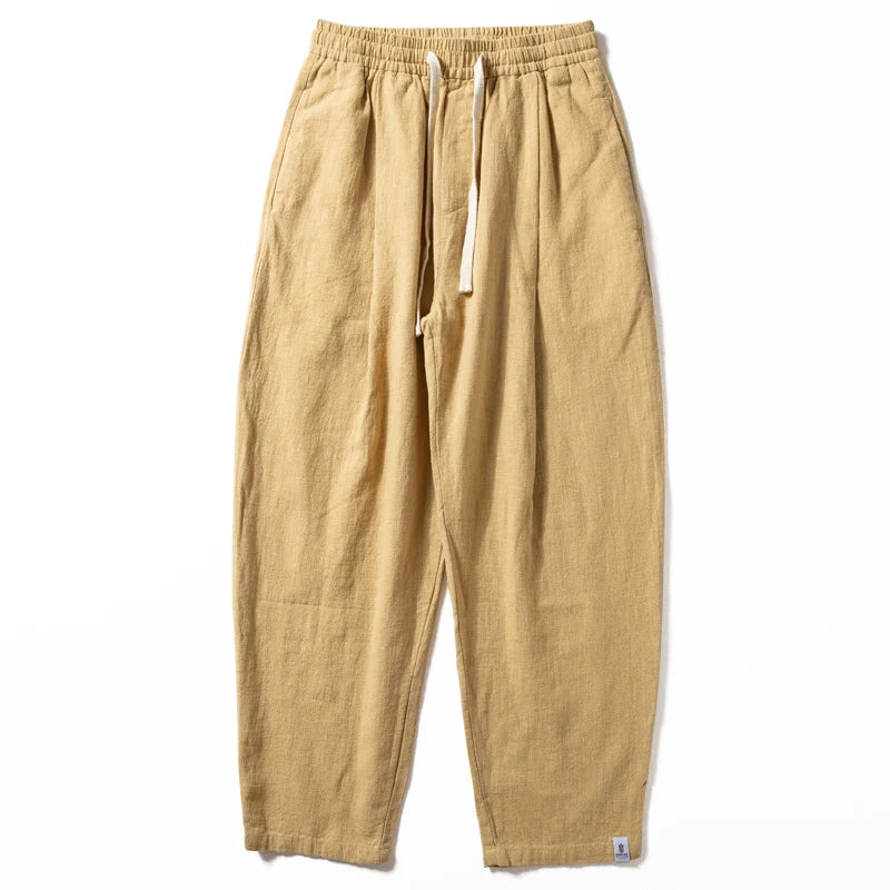 Summer Thin Breathable Loose Straight Casual Pants