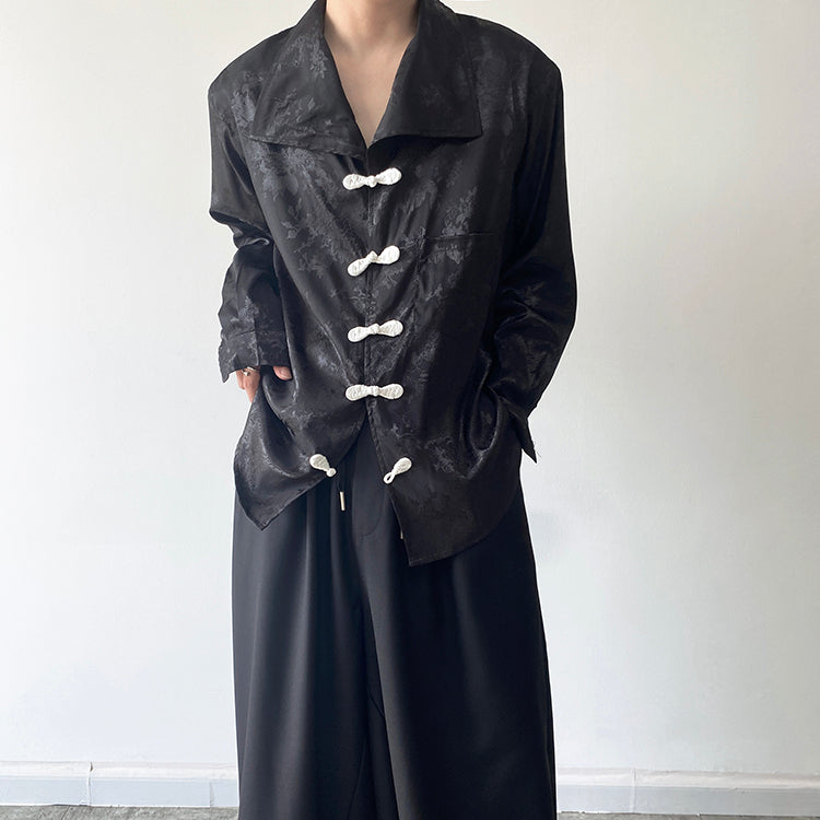 Vintage Button Lapel Shirt