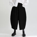 Vintage Brushed Curved Wide Leg Pants