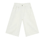 Summer Retro Blue Denim Shorts