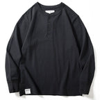 American  Loose Casual Long Sleeve Bottoming Shirt