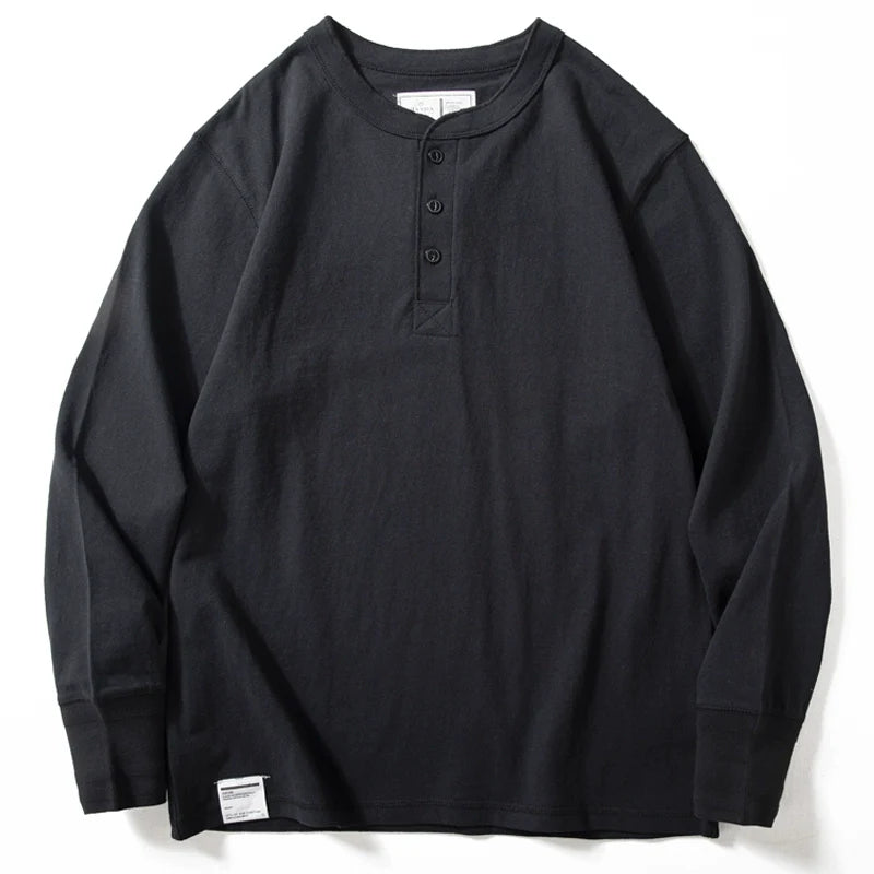 American  Loose Casual Long Sleeve Bottoming Shirt