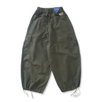 Japanese Retro Silhouette Multi-pocket Straight Wide-leg Pants