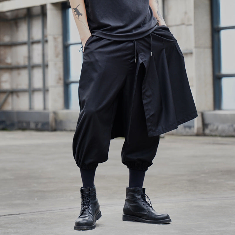 Multi-layer Casual Skirt Hakama Pants