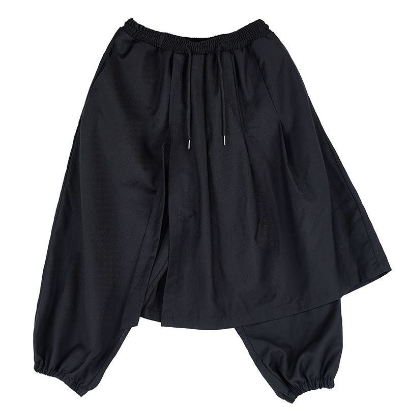 Multi-layer Casual Skirt Hakama Pants