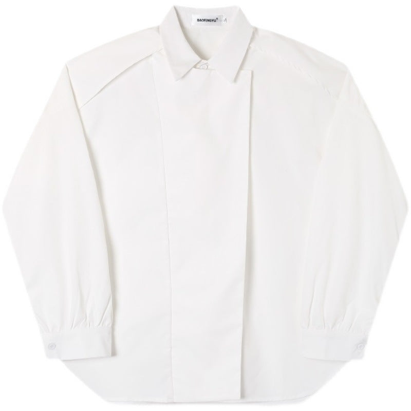Semi-removable Bat Sleeve Shirt