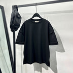 Fake Two-piece Loose Round Neck T-shirt