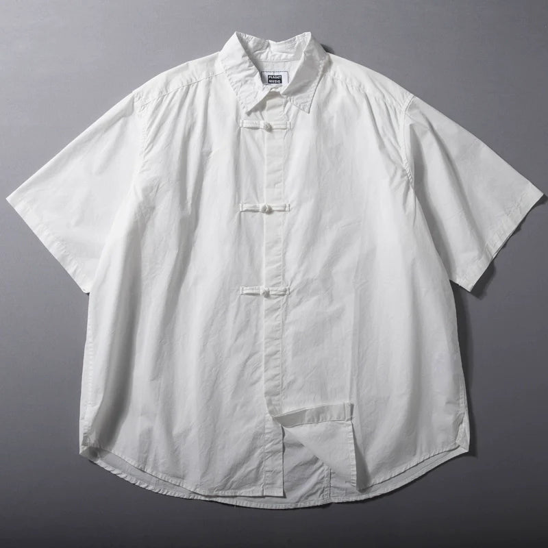 Loose Casual Short-sleeved Shirt
