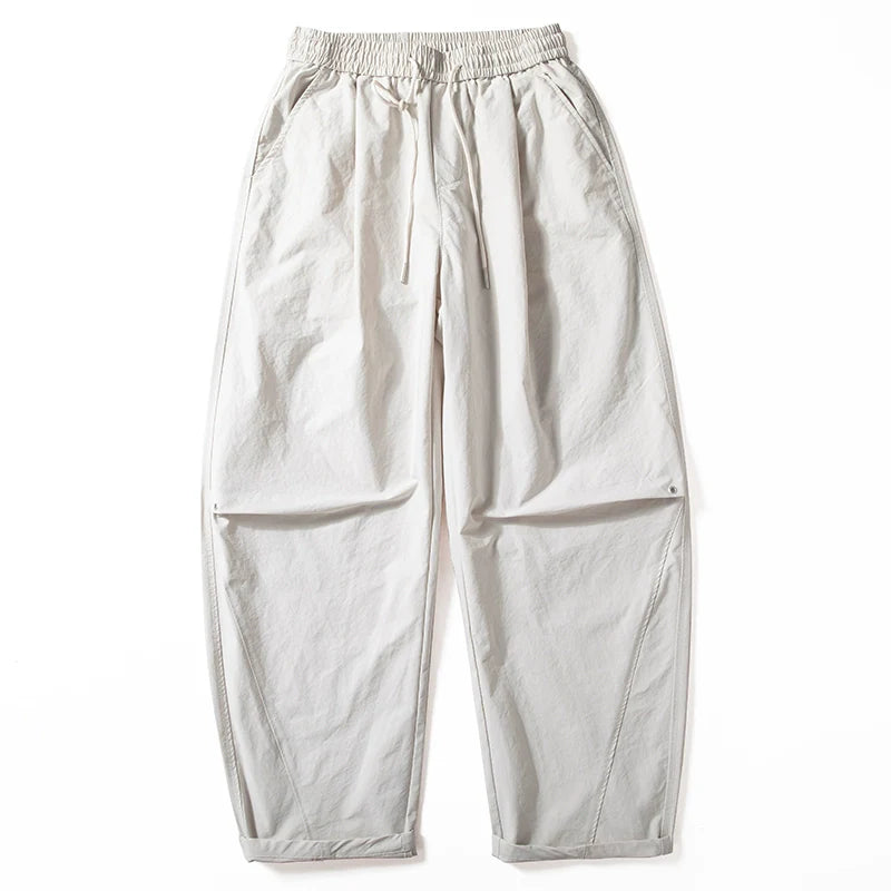 Wide-leg Scimitar American Loose Casual Pants