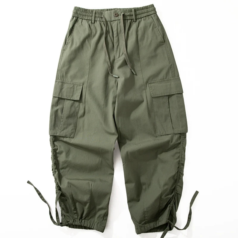 Loose Straight Wide-leg Casual Trousers