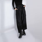 Retro High Waist Casual Pants
