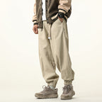 Retro Wide-leg Casual Trousers