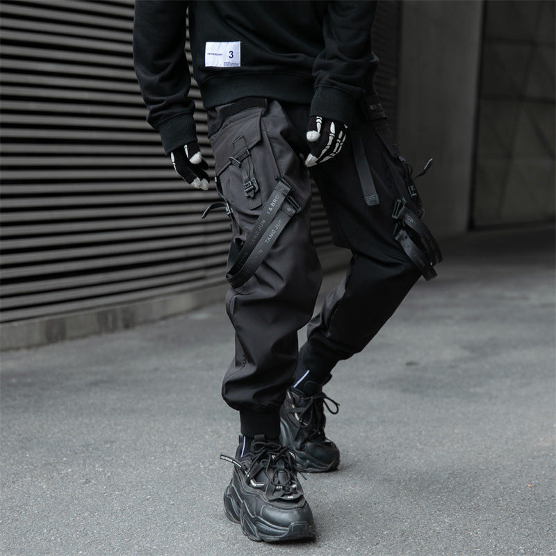 Multi-pocket Slim-fit Trousers
