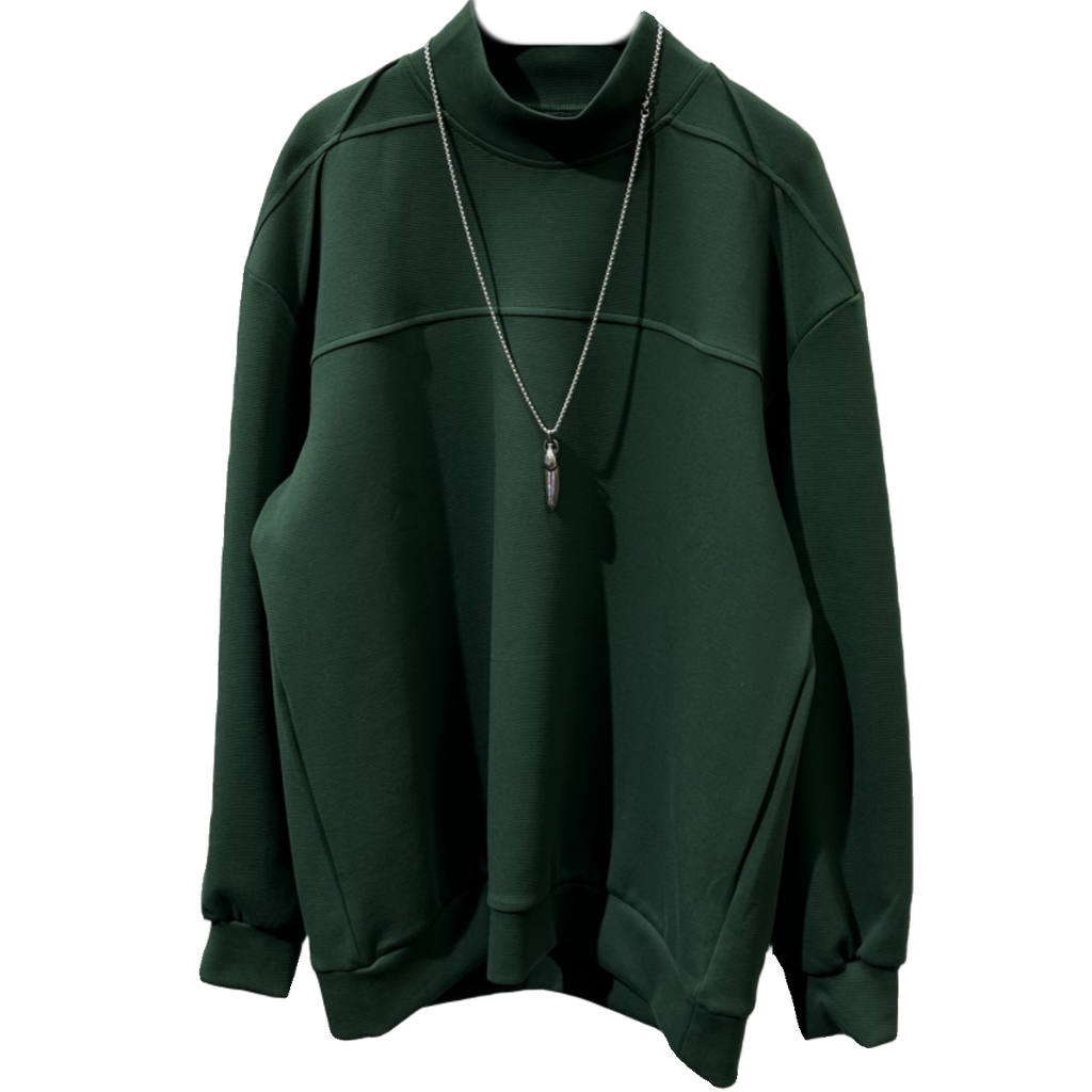 High Collar Loose Casual Sweatshirt