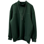 High Collar Loose Casual Sweatshirt
