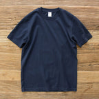 Solid Color Round Neck Loose Casual T-shirt