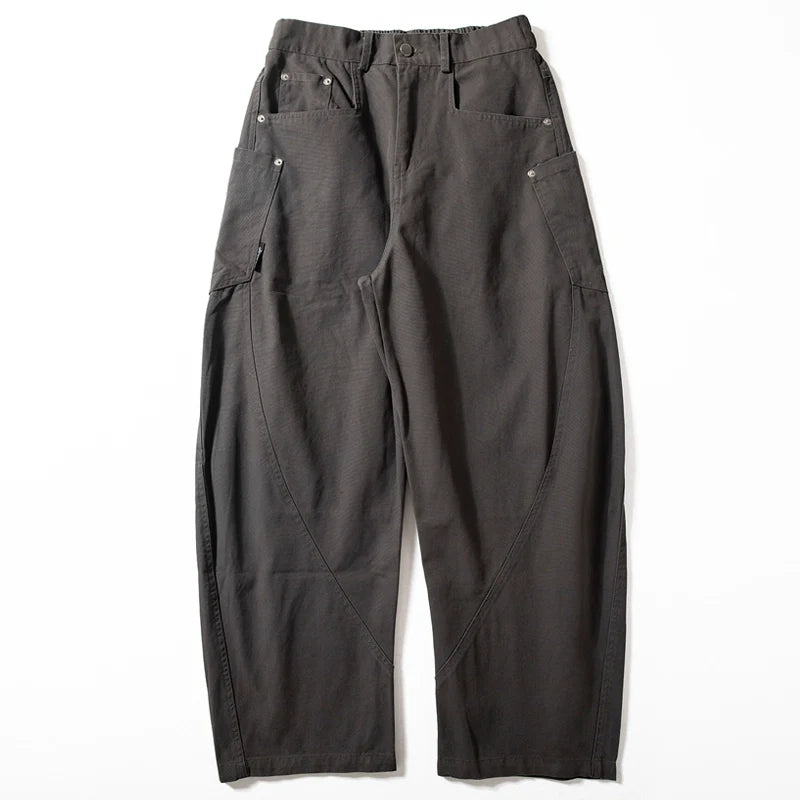 Machete Cotton Wide-leg Loose Trousers