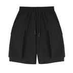 Drawstring Side Pocket Shorts