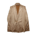 Vintage Collarless Blazer